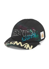 Lanvin Graffiti Logo Baseball Hat