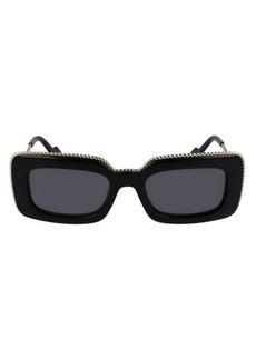 Lanvin 52mm Rectangular Sunglasses