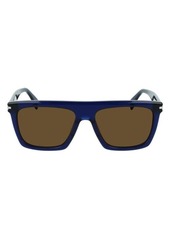 Lanvin 57mm Rectangular Sunglasses