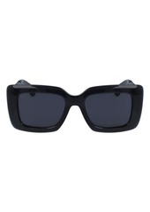 Lanvin Babe 52mm Square Sunglasses