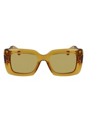 Lanvin Babe 52mm Square Sunglasses in Honey at Nordstrom Rack