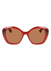 Lanvin Babe 54mm Butterfly Sunglasses