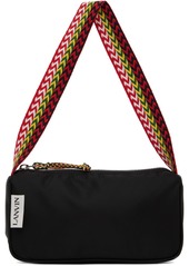 Lanvin Black Curb Shoulder Bag