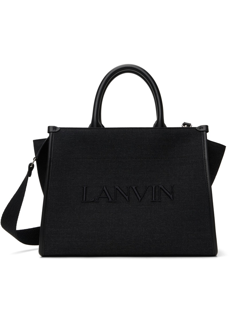 Lanvin Black PM Strap Tote