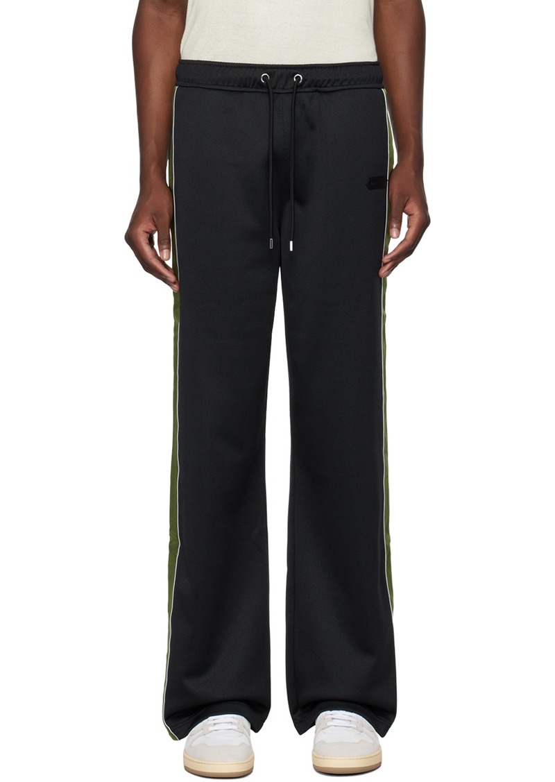 Lanvin Black Stripe Sweatpants