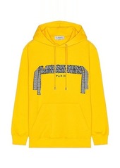 Lanvin Classic Oversized Curblace Hoodie