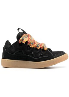LANVIN Curb leather sneakers