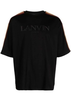 LANVIN CURB T-SHIRT WITH DECORATION