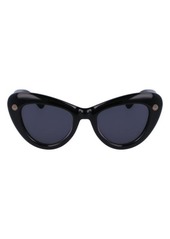 Lanvin Daisy 50mm Cat Eye Sunglasses