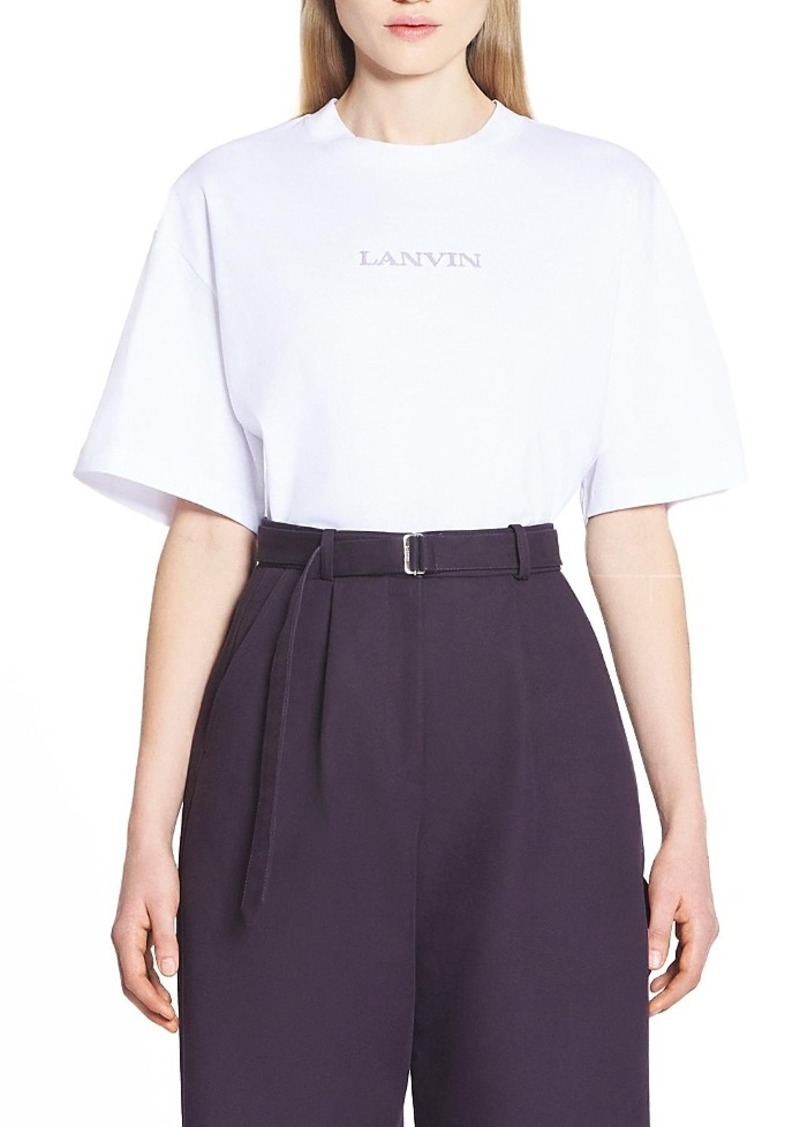 Lanvin Embroidered T-Shirt