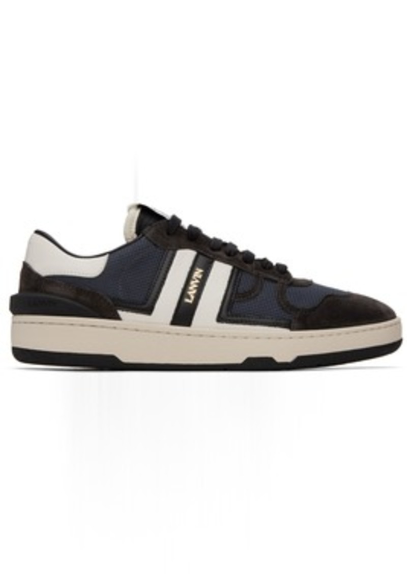 Lanvin Gray Clay Sneakers