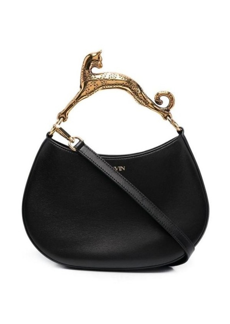 LANVIN HOBO BAG PM WITH CAT HANDLE BAGS