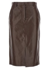 LANVIN Leather skirt