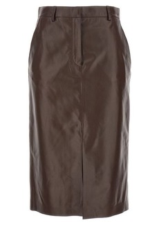 LANVIN Leather skirt