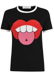 LANVIN Lips Logo T-Shirt
