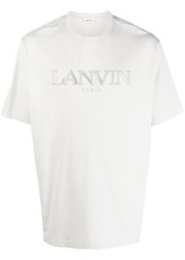 LANVIN Logo cotton t-shirt