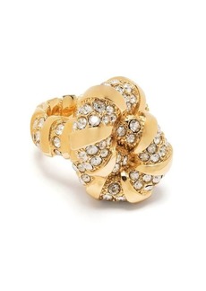 LANVIN MÉLODIE RING WITH CRYSTALS