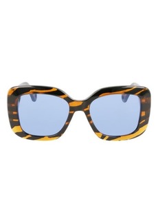 Lanvin Mother & Child 53mm Square Sunglasses