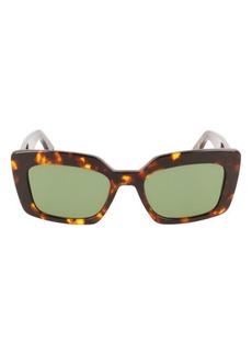 Lanvin Mother & Child 55mm Rectangular Sunglasses