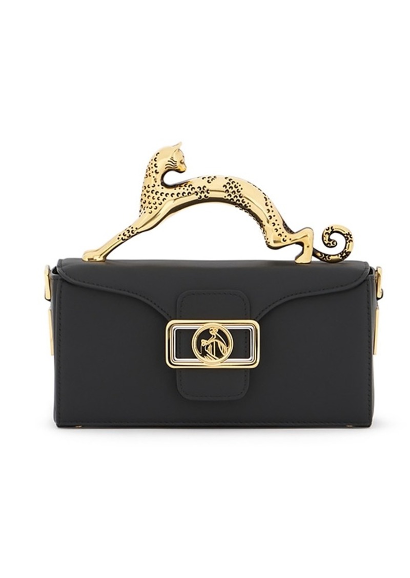 Lanvin Nano Pencil Cat Leather Bag