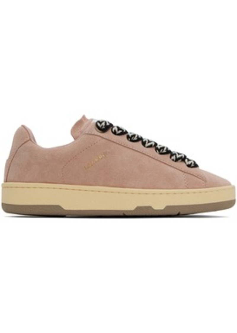 Lanvin Pink Curb Lite Sneakers