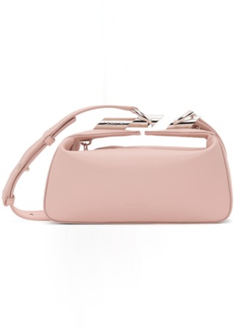 Lanvin Pink Haute Sequence Leather Clutch Bag