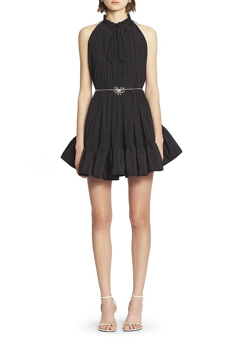 Lanvin Short Dress With Ruffles