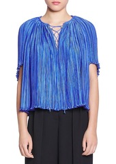 Lanvin Short-Sleeved Blouse