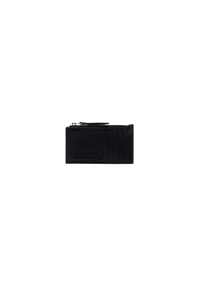 Lanvin Signature Leather Cardholder