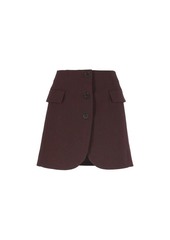 Lanvin Skirts Bordeaux