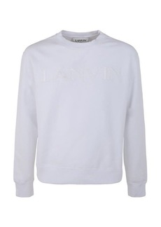 LANVIN SWEAT SHIRT EMBROIDERY CLOTHING