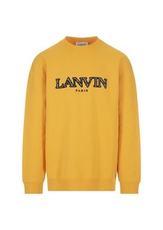 LANVIN Sweatshirt With Embroidered Lanvin Curb Logo