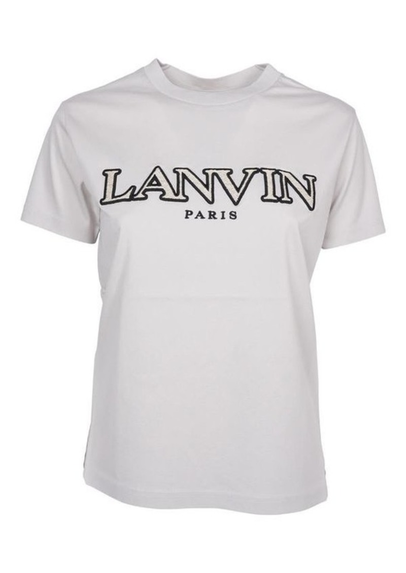 LANVIN T-SHIRT LOGO CLOTHING