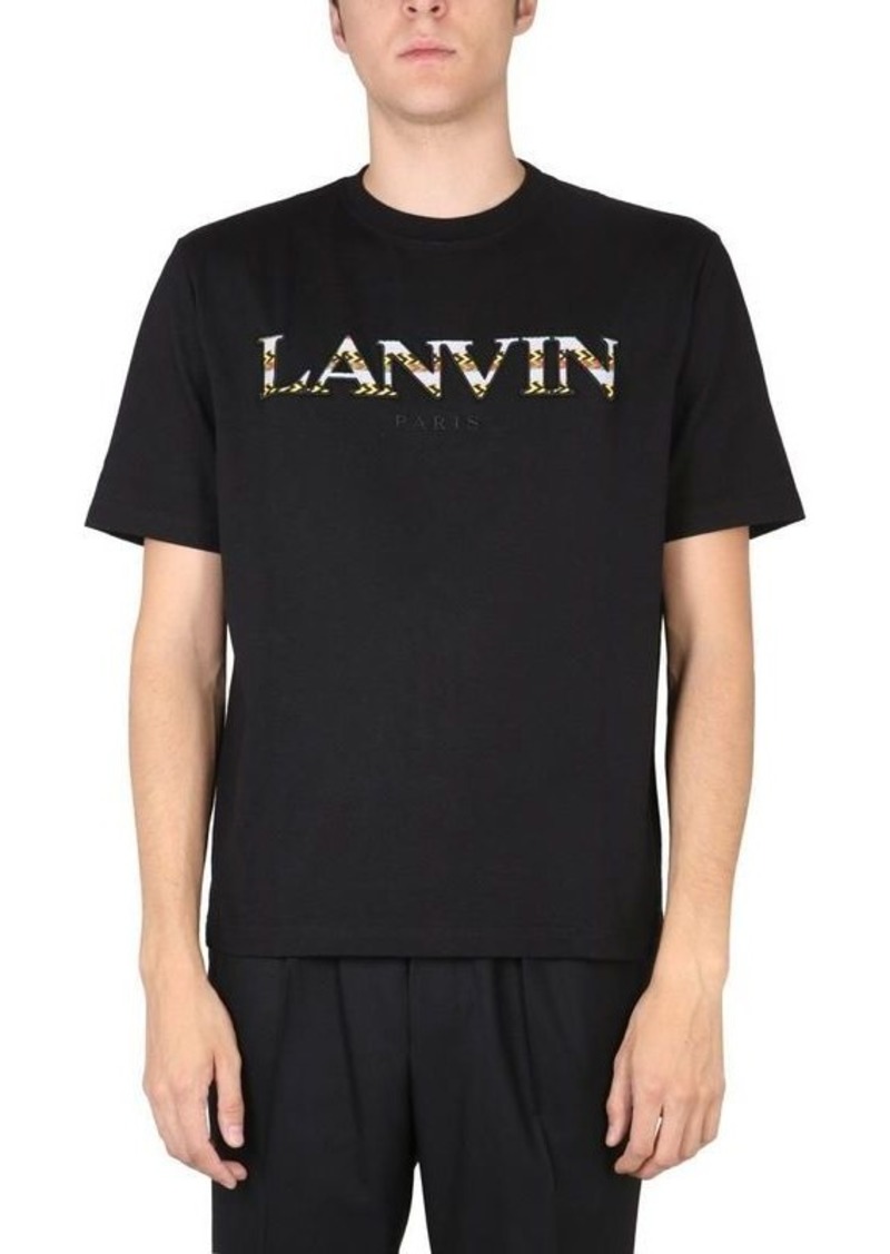 LANVIN T-SHIRT WITH LOGO