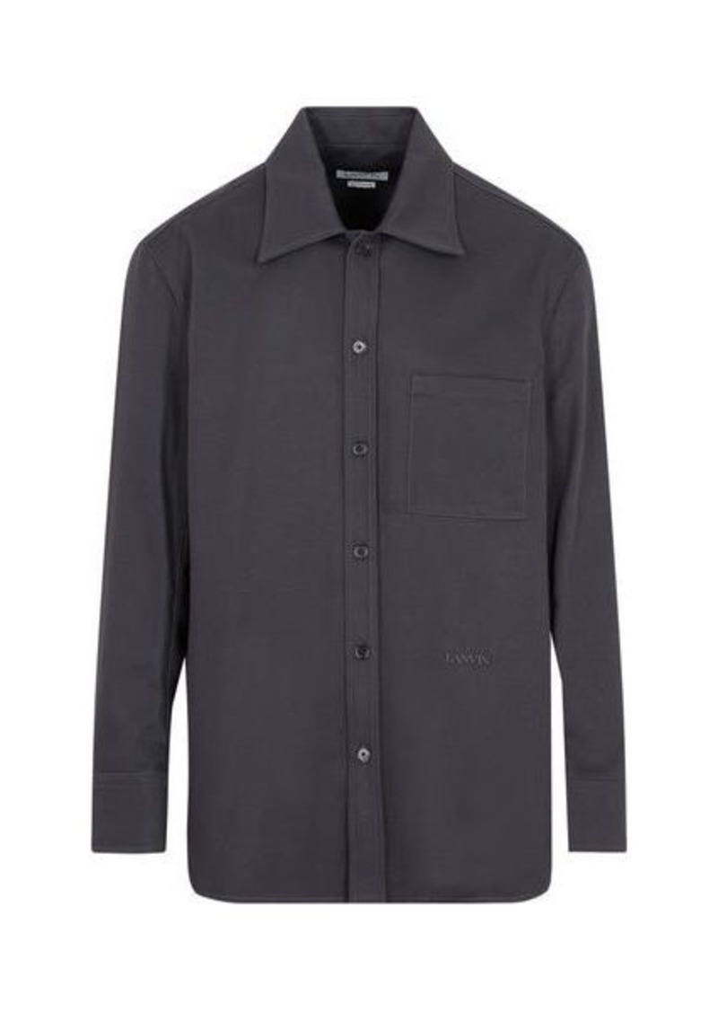 LANVIN  TWISTED COCOON OVERSHIRT