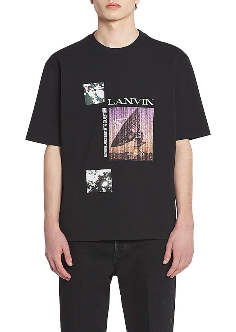 Lanvin Unisex Printed T-Shirt