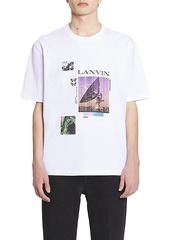 Lanvin Unisex Printed T-Shirt