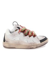Lanvin used-effect 'curb' sneakers