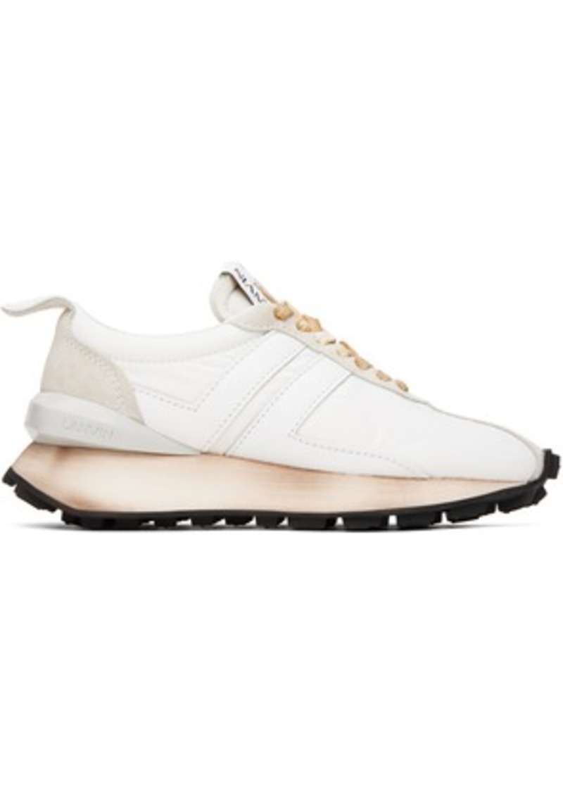 Lanvin White Bumpr Sneakers