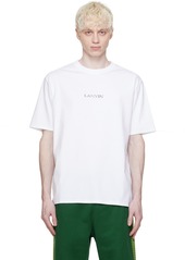 Lanvin White Embroidered T-Shirt