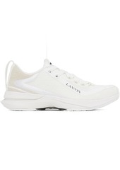 Lanvin White L-I Mesh Sneakers