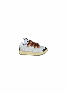 LANVIN White leather Curbe sneakers Lanvin