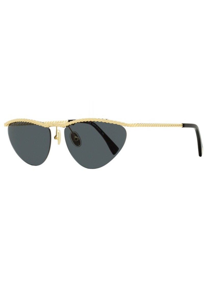 Lanvin Women's Cat Eye Sunglasses LNV102S 710 Gold/Gray 60mm