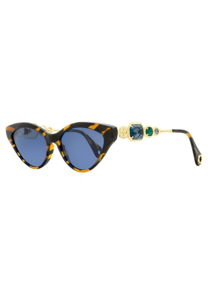 Lanvin Women's Crystal Sunglasses LNV631SR 236 Tiger Stripe 56mm