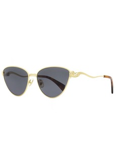 Lanvin Women's Rateau Cat-Eye Sunglasses LNV112S 710 Gold/Havana 59mm