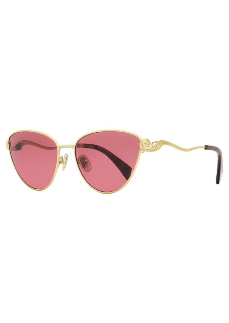 Lanvin Women's Rateau Cat-Eye Sunglasses LNV112S 716 Gold/Havana 59mm