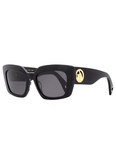 Lanvin Women's Rectangular Sunglasses LNV615S 001 Black 55mm