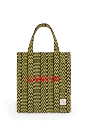 Lanvin X Future Curb Cotton Tote Bag