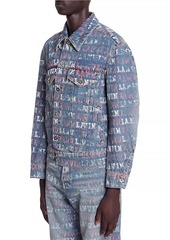 Lanvin x Future Unisex Asymmetrical Printed Jacket