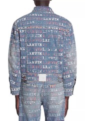 Lanvin x Future Unisex Asymmetrical Printed Jacket